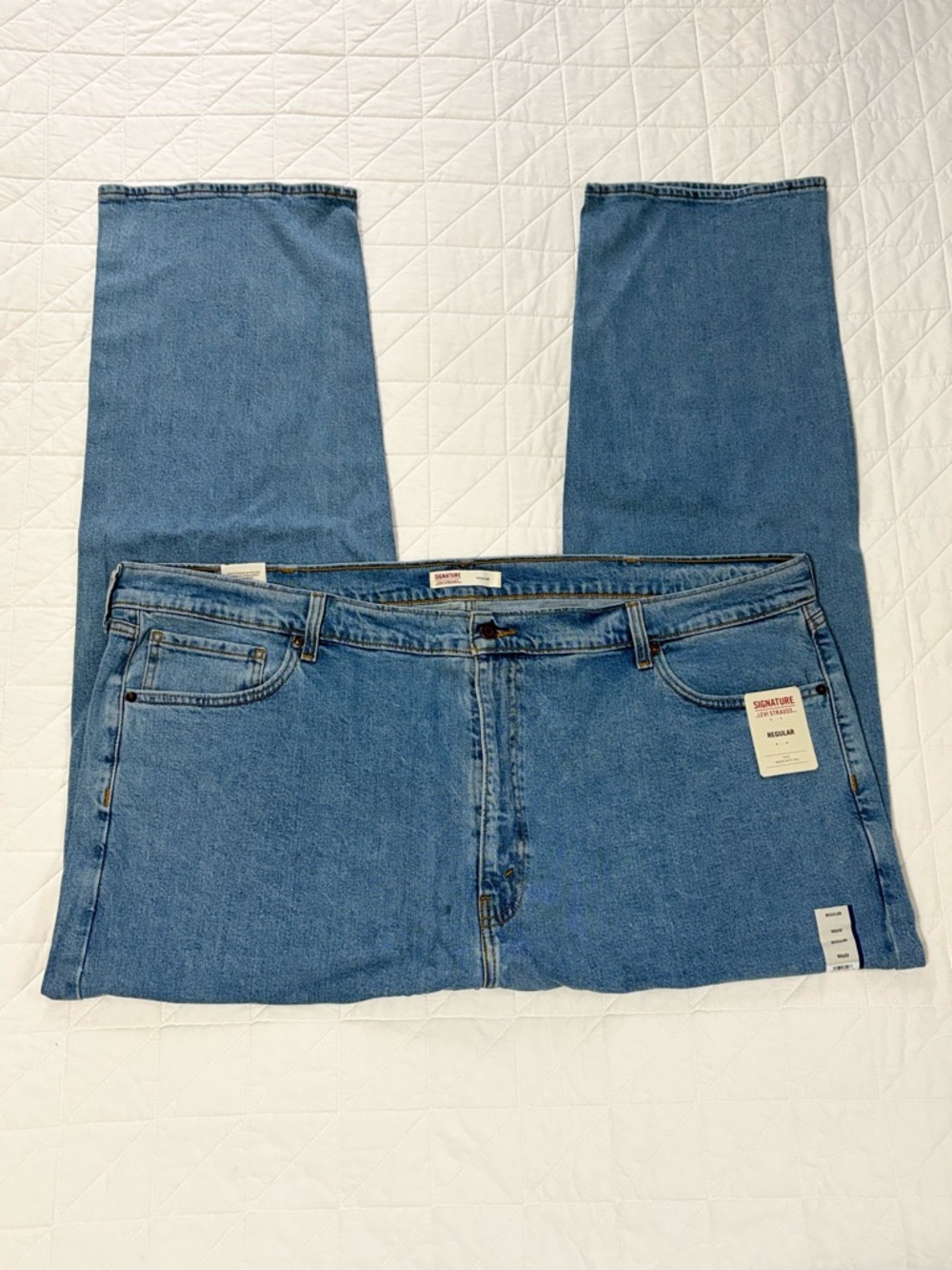 Levi’s Men’s Regular Fit Flex Denim Jeans 50x32